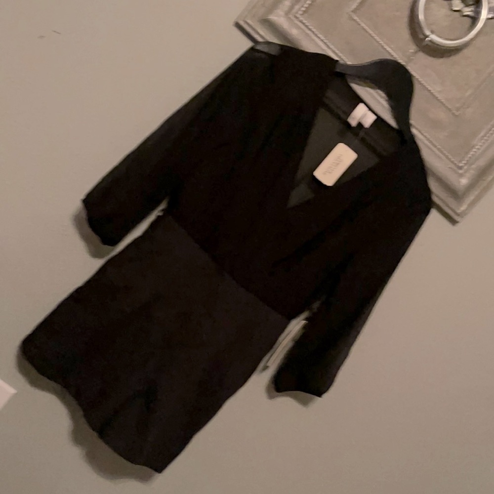 Jumpsuit with belt black on black. Size S
